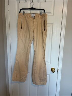 SANCTUARY Light Khaki Cargo Pants with Zip Pockets SIZE 29